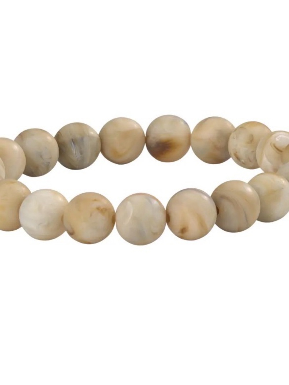 Park Lane Yellowstone Natural Beaded Stretch Bracelet Unisex
